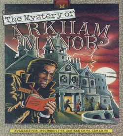 Mystery Of Arkham Manor, The (1987)(Melbourne House)(Side A) ROM