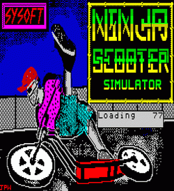 Ninja Scooter Simulator (1988)(Silverbird Software) ROM