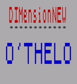 O'Thelo (1984)(Idealogic)(ES)[re-release][small Case] ROM