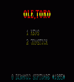 Ole, Toro (1985)(Dinamic Software)(es) ROM
