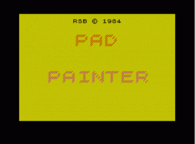 Pad Painter (1984)(Green Fish Software Enterprise)
