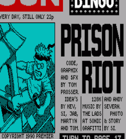 Prison Riot (1990)(Players Premier Software)[128K] ROM