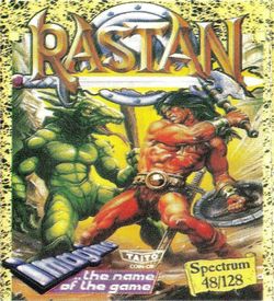 Rastan (1988)(Erbe Software)(Side B)[re-release][alternate Cover] ROM