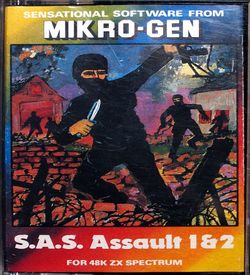 S.A.S. Assault (1983)(Mikro-Gen)[a] ROM