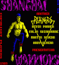 Shanghai Warriors (1989)(Players Software)[128K][incomplete] ROM
