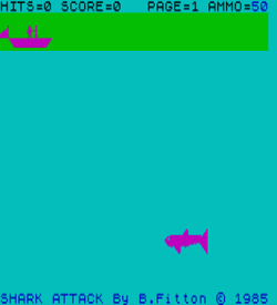 Shark Attack (1983)(Romik Software)[a][16K] ROM