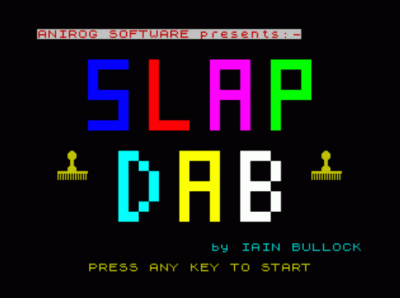 Slap Dab (1983)(Anirog Software)[16K]