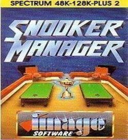Snooker Manager (1989)(Image Software) ROM