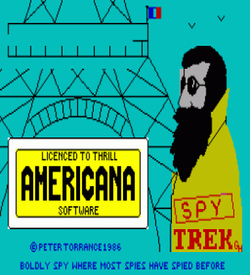 Spy-Trek Adventure (1987)(Americana Software)[a] ROM