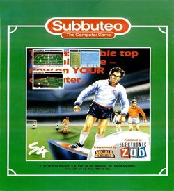 Subbuteo - The Computer Game (1990)(Electronic Zoo) ROM