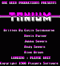 Tanium (1988)(Players Software)[a] ROM