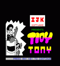Tidy Tony (1987)(Tynesoft) ROM