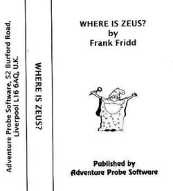 Where Is Zeus (1996)(The Adventure Workshop)(Part 1 Of 3) ROM