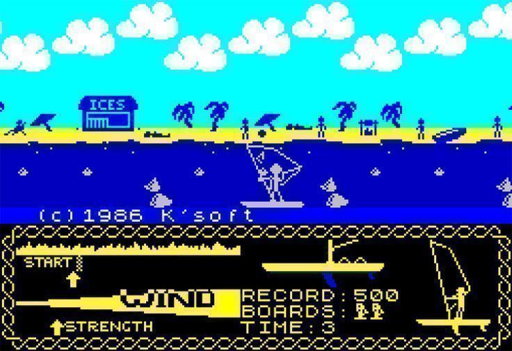 Wind Surfer (1986)(K'Soft)
