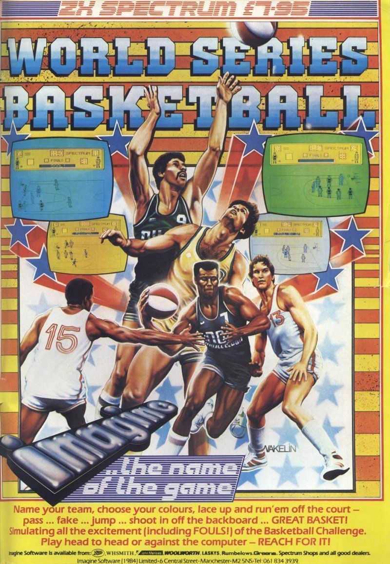 World Series Basketball (1985)(Imagine Software)