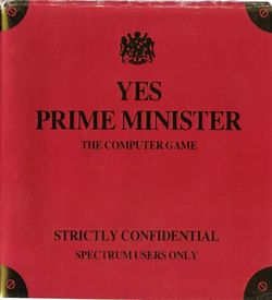 Yes, Prime Minister (1987)(Mastertronic Plus)[re-release] ROM