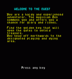 Zen Quest (1986)(Zenobi Software) ROM