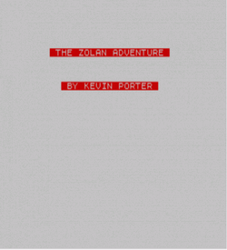 Zolan Adventure, The (1983)(Softek Software International) ROM