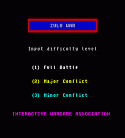 Zulu War - Part 2 - Umlalazi (1987)(CCS) ROM